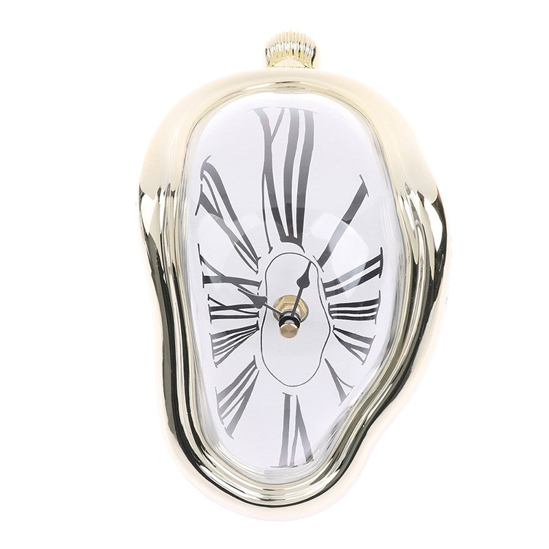 Distorted Wall Clocks Surrealist Salvador Dali Style Wall Watch Decoration