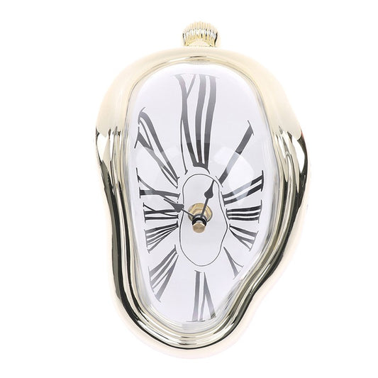Distorted Wall Clocks Surrealist Salvador Dali Style Wall Watch Decoration