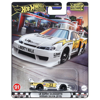 Mattel Hot Wheels Premium Boulevard Série 2022 1/64 Boulevard Land Rover Defender Carrinhos Colecionáveis Veículo Diecast