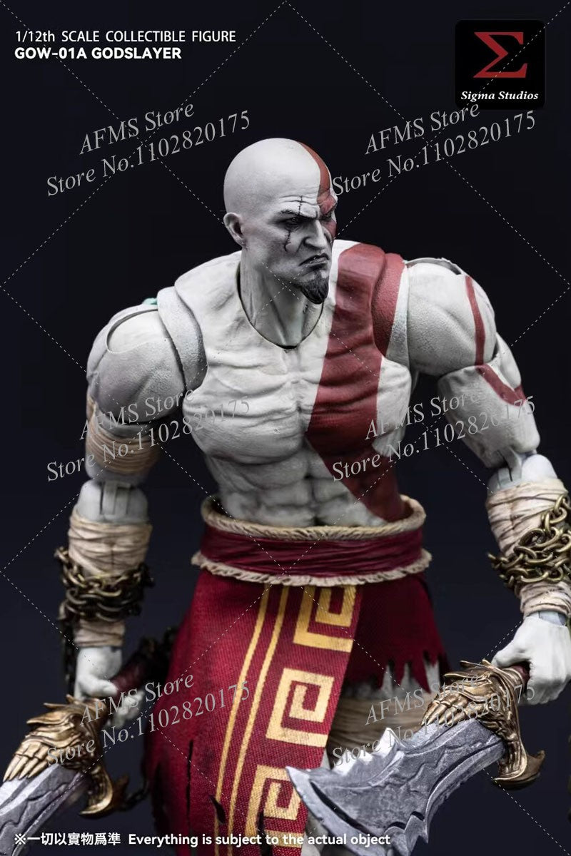 SIGMA STUDIOS Boneco Colecionável 1/12 Godslayer Game Dolls Conjunto Completo Boneco Soldado Masculino de 6 Polegadas Brinquedos Modelo