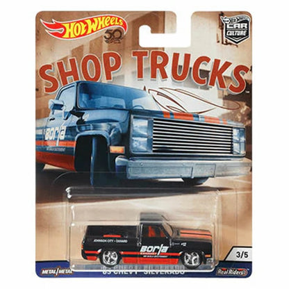 2018 Hot Wheels Premium Car Culture Shop Trucks Full Sets Chevy Volkswagen Pickup Subaru Ford 1/64 Die-Cast Model Vehicle Cars