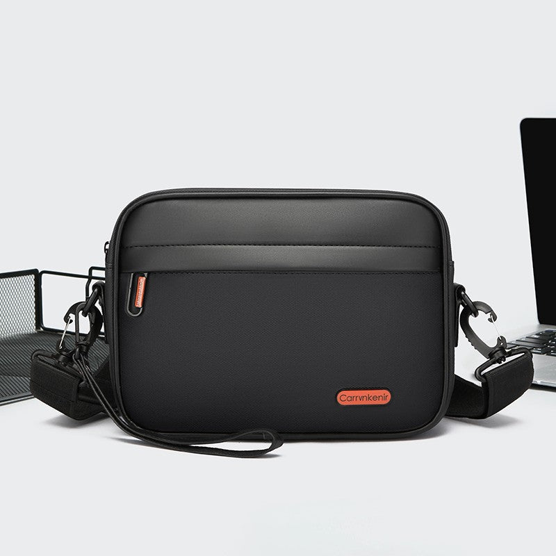 High Quality Soft PU Leather Male Small Shoulder Bag Fashion Men's Mini Handbag Casual Male Day Clutch Phone Bag