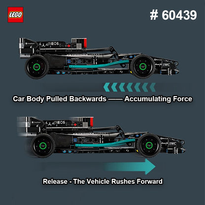 LEGO 42165 Mercedes-AMG F1 W14 E Performance Pull-Back Série Technic 175 PEÇAS Brinquedo DIY Para Meninos Meninas Presente de Crianças a partir de 7 anos