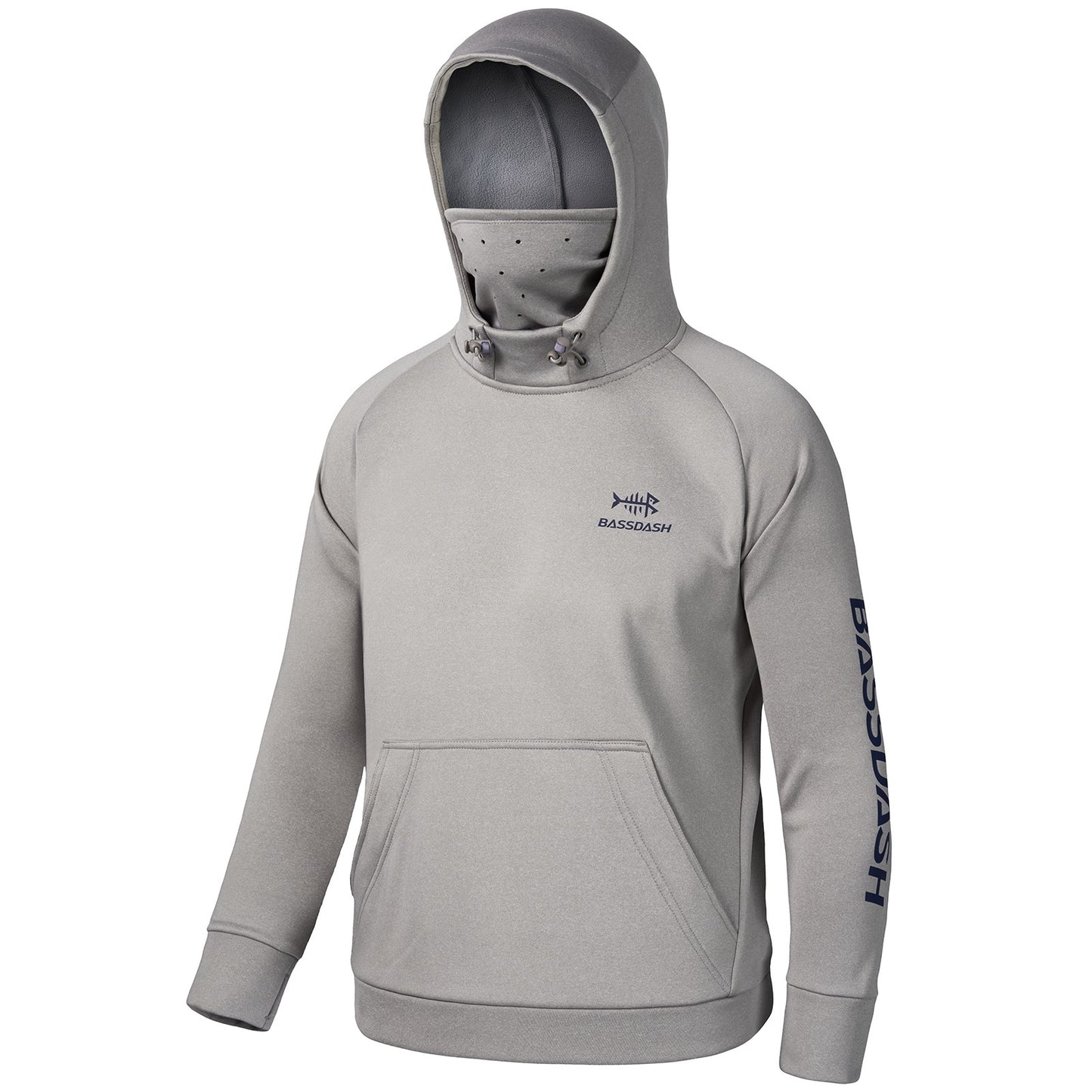 Moletom Infantil de Fleece Bassdash com Capuz e Máscara para Pesca, Resistente à Água, FS18Y