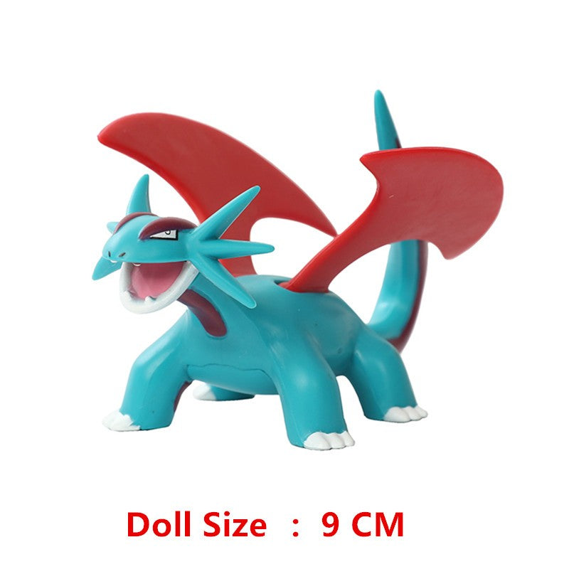Boneco de Anime Pokémon Pikachu Charizard Mewtwo Dragão Voador Figura de Coleção de Monstros de Bolso Brinquedos de Ação Modelo Presente de Aniversário Infantil