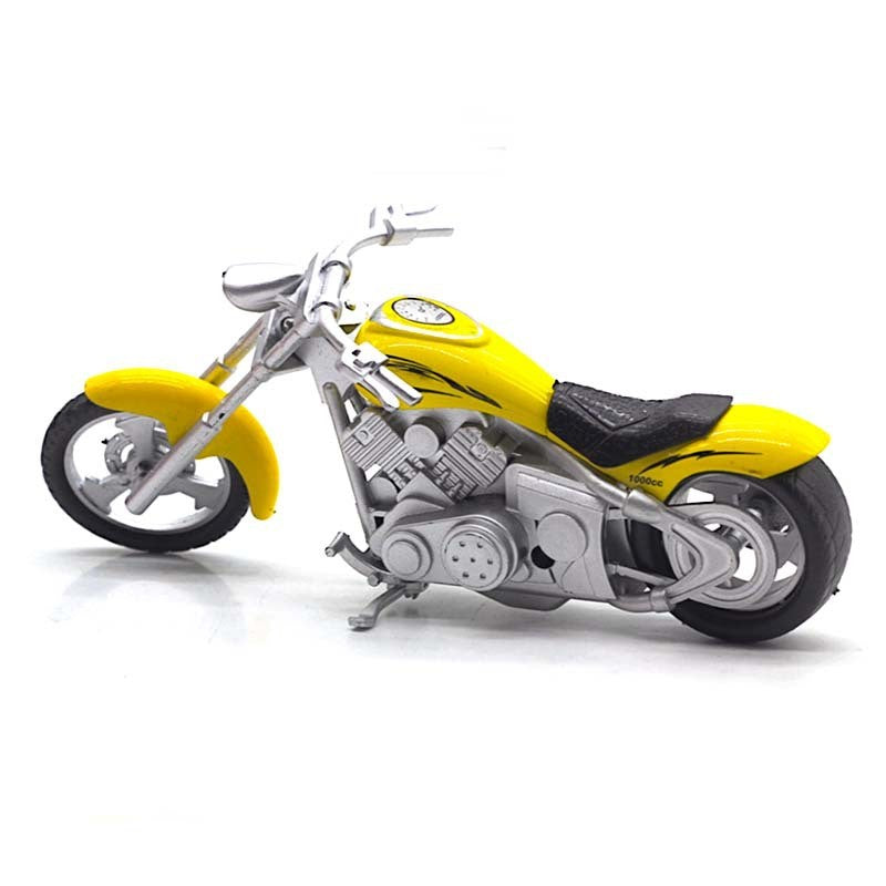 1:18 Harley Rider Moto de Corrida Modelo Fundido em Metal Modelo de Moto de Rua Brinquedo Infantil Presente