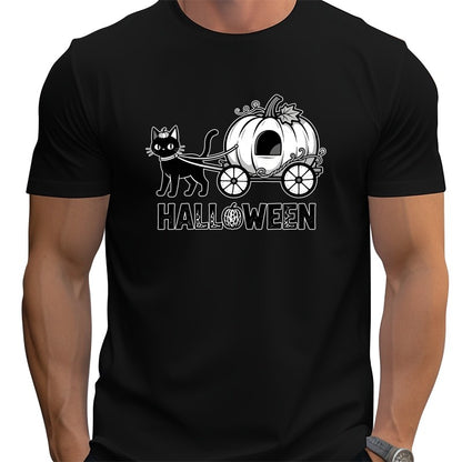 Loose large size Street tricycle Printed T-shirts trendy casual unisex graphic Cartoon Hip Hop Fun Top 100% Cotton Top