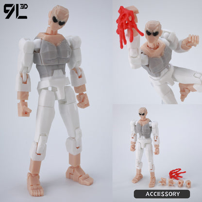 9L3D Impresso Invencível Menino Lucky13 Dummy13 Conquistar LEX Allen Super-heróis Anime Brinquedos Bonecos de Ação Modelo de Manequim Enfeites