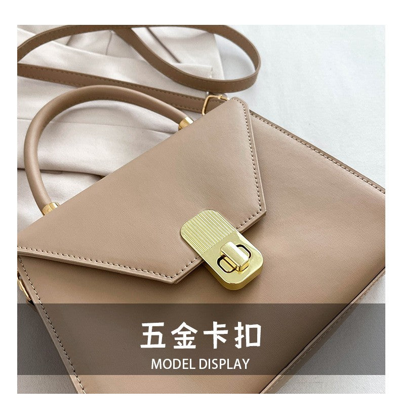 Acessórios femininos de fivela de couro metal com chapéu de feltro de pele com top côncavo e convexo, chapéu fedora e conjunto de bolsa combinando, estilo retrô