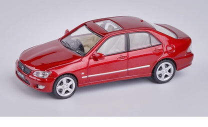 Modelo de Carro LEXUS IS300 1:64 em Liga Fundida, Veículos Clássicos de Metal, Modelo de Carro de Alta Simulação em Miniatura, Coleção em Escala, Presentes para Crianças