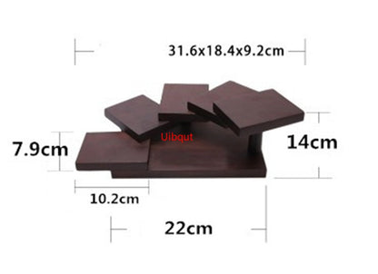 Ponte de Madeira Japonesa Barcos de Sushi Pinheiro Criativo Prato de Sushi Sashimi Bandeja Utensílios de Mesa para Sushi Decoração Ornamento