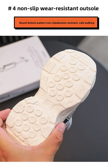 2025 Spring Autumn New Boys Kids Sport Shoes Girl Baby Toddler Mesh Breathable Casual Running Shoes Soft Soled Children Sneakers