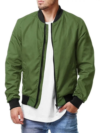 New Military Jacket Men's Slim Bomber Jacket Spring Autumn R Men Outerwear Ma-1 Aviator Pilot Air Bomber Jackes and Coat Male