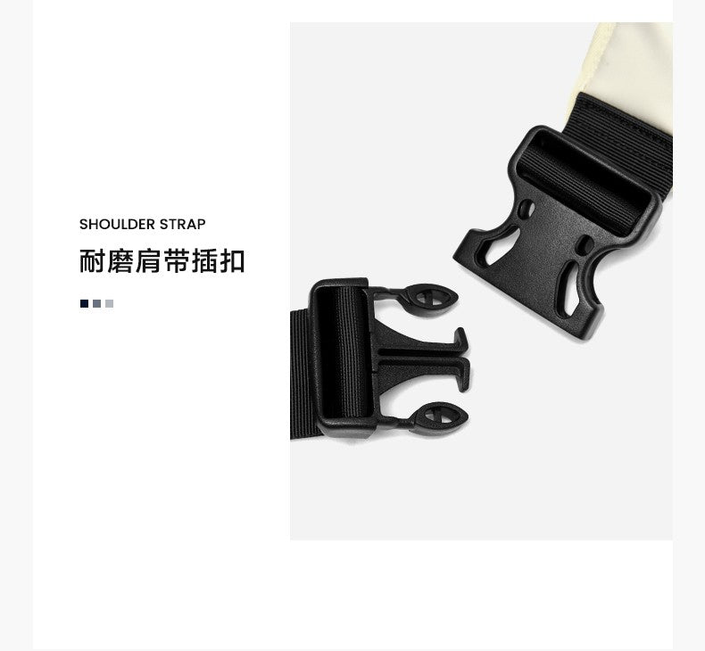 LEE Unisex Waterproof Nylon Travel Crossbody Shoulder Bag Women Man Casual Large Flip Messenger Bag Student Satchel School Bag