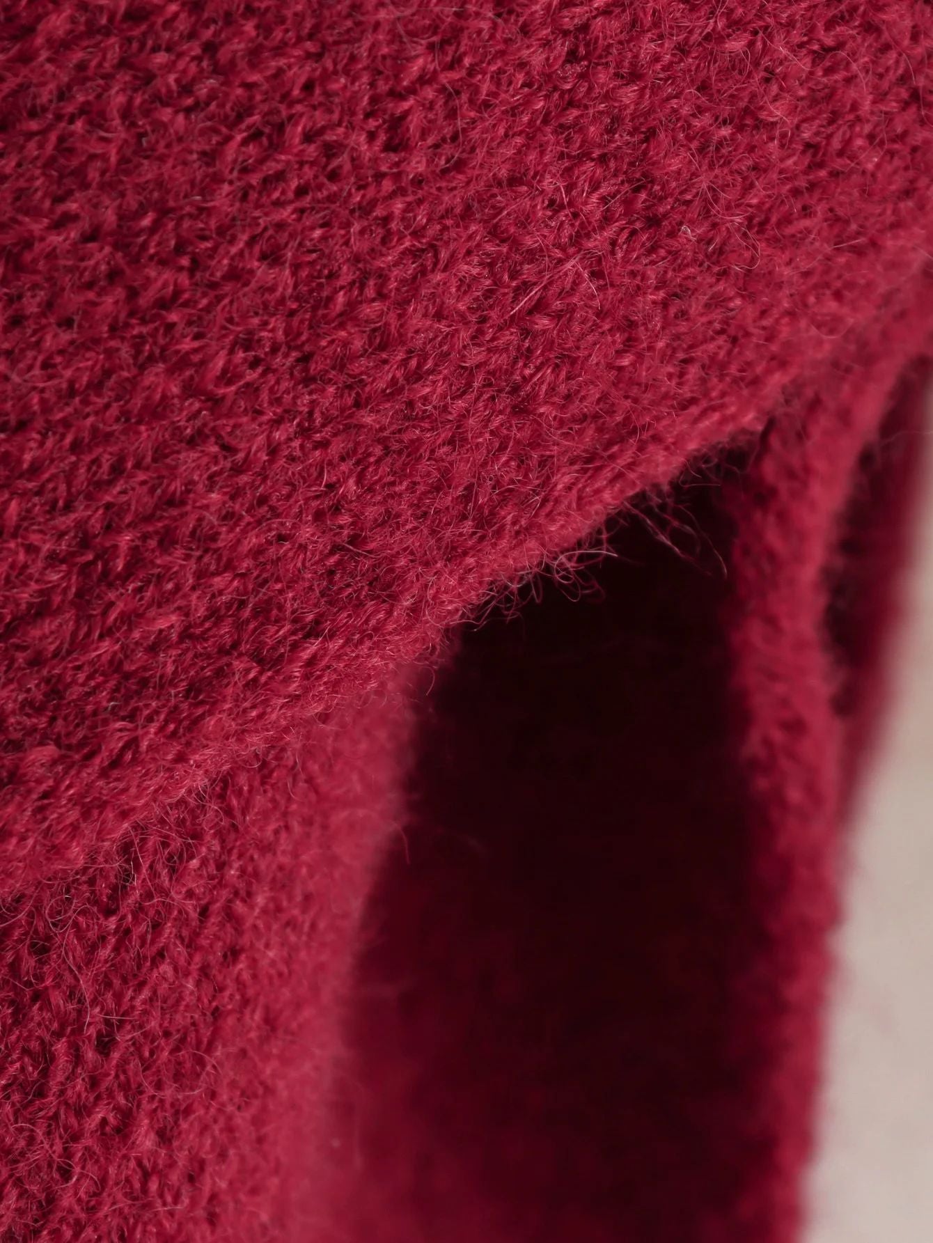 Ladies Autumn Winter Jacket Women Casual Commuter Coat Knitted Loose Oversize Coat Asymmetric Elegant Split Chic Scarf Jacket