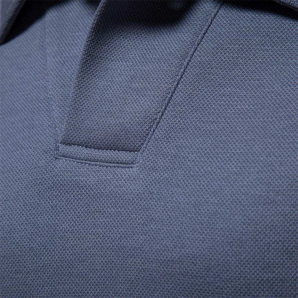 AIOPESON Men's Embroidery Polo Shirt Fashion Turn down Collar Casual Social Luxury Golf Shirt
