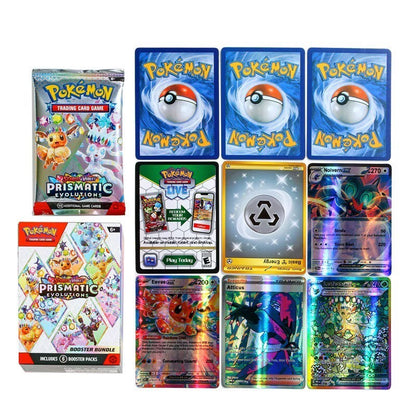 Original Pokemon Trading Card PTCG English Version ME01 MEGA EVOLUTION prismatic Enhanced Display Box ETB Pacote de Cartas Presentes