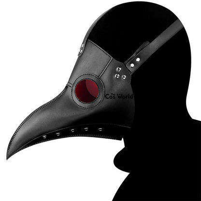 Halloween Plague Doctor Mask Steampunk Gothic Bird Beak Props for Party Carnival Cosplay Costumes Masquerade