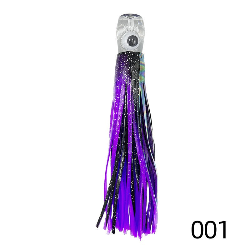 Iscas de saia de trolling de 16cm/25cm para marlin, atum, dourado, pesca em alto mar, polvo macio de acrílico, isca de resina para pesca em alto mar