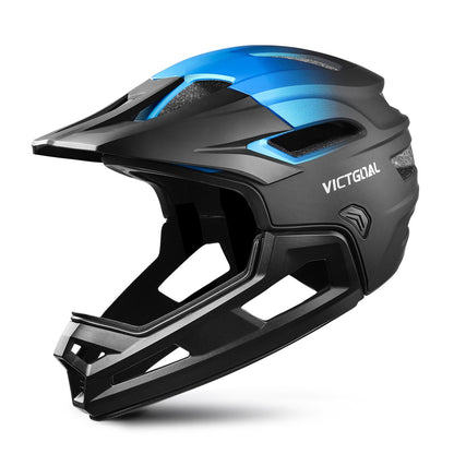 Capacete de Ciclismo Adulto Destacável VICTGOAL para Homens Proteção de Cabeça de Motocicleta Bicicleta de Montanha Off-road MBX BMX Segurança