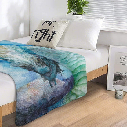Jörmungandr: A Serpente do Mundo Manta Jogar Quarta-feira Roupa de Cama Colcha Cobertores Fofos de Xadrez