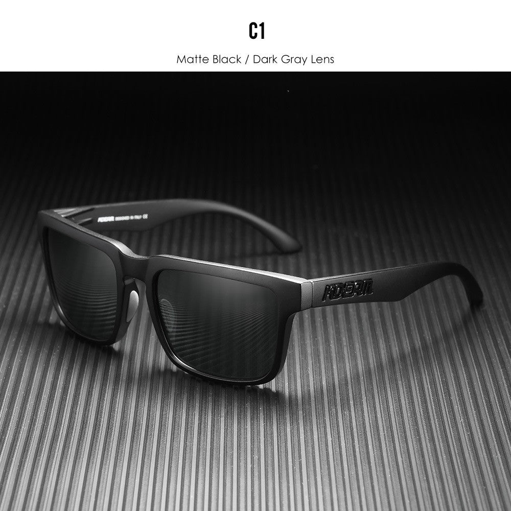Óculos de Sol Masculinos de Tamanho Grande KDEAM PLUS, Polarizados, Fotocromáticos, Visão Noturna, Quadrados, Óculos de Sol Femininos da Moda, Largura 154mm