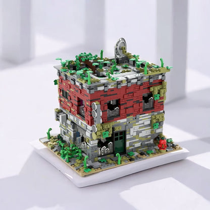 Loja Pós-Apocalíptica de 3444 Peças, Inspirada em The Last of Us, Estrutura Modular, Brinquedo Educacional Infantil, Presente de Aniversário
