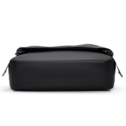 Minimalist Black Men's Shoulder Bag Male High Quality Waterproof Briefcase Crossbody Bag Business Style Messenger Bags for Men