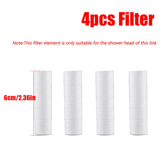 13CM Big Panel High Pressure Shower Head with Filter 3 Modes Large Flow Spray Rainfall Nozzle Square Bathroom ShowerHead