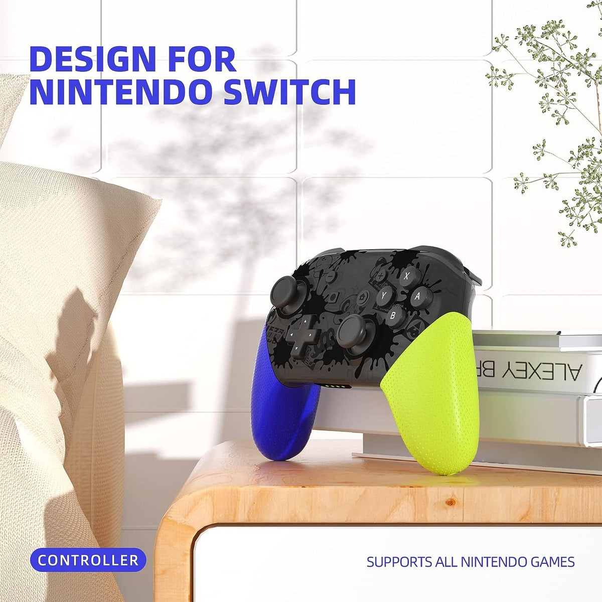 Compatible with for Switch Pro Bluetooth Gaming Controller, for NS Wireless Motion Control, Tears of the Kingdom
