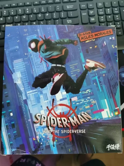 Marvel Homem-Aranha Modelo de Evento Homem-Aranha Miles · SV · SHF · Morales Penny · Parker Estátua de Brinquedo de Personagem de Anime