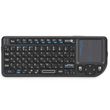 Original Rii X1 2.4GHz Mini Wireless Keyboard English/RU/ES/FR Keyboards with TouchPad for Android TV Box/PC/Laptop