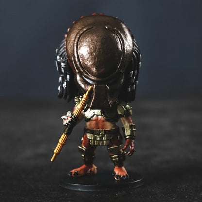 Predators Ultimate P1 Jungle Hunter Jungle Demon Concrete Clan Leader PVC Statue Figure Collectible Model Toy 7cm