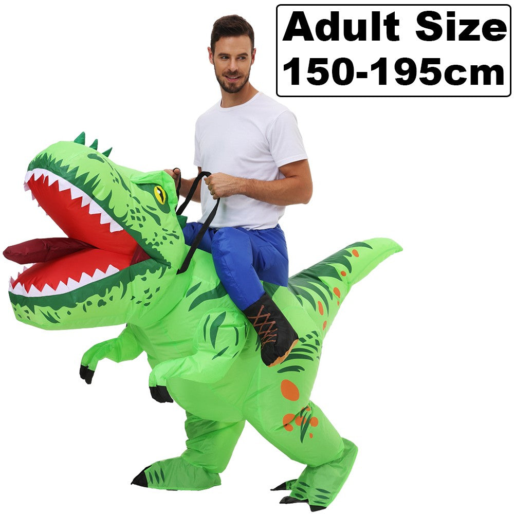New Riding Animal Inflatable Costume Anime Suits Dress Mascot Purim Halloween Christmas Party Cosplay Costumes for Adult