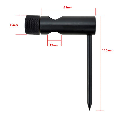 Hirisi Carp Fishing Rod Pod, Bank Stick e Buzz Bar, Suporte para Vara de Pesca, Apoia a Vara de Pesca