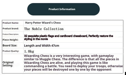 Harry Potter Xadrez Mágico Bonecos de Ação Jogos de Mesa Ternurins Xadrez Chinês Internacional Presente de Natal Brinquedos de Crianças