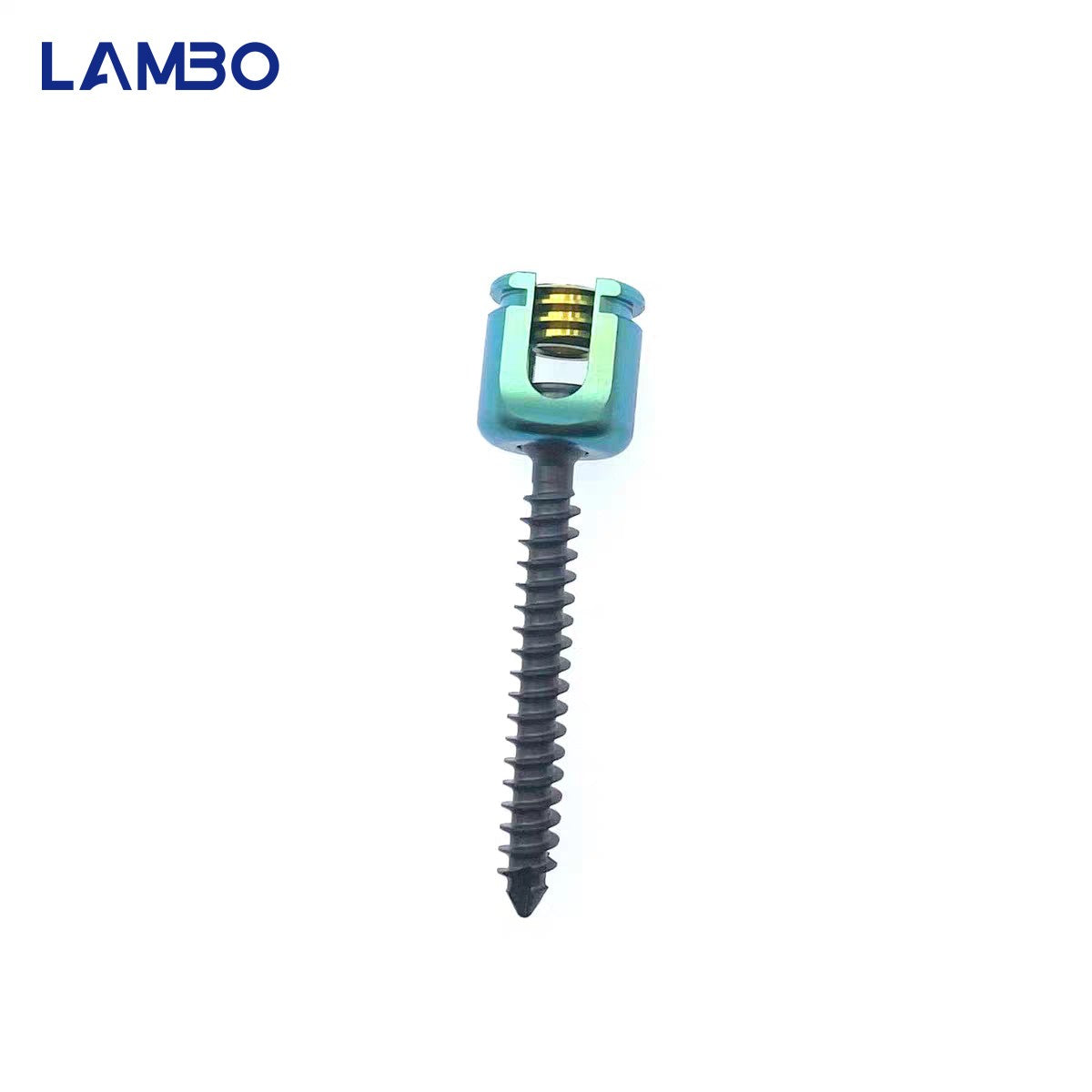 Parafuso pedicular veterinário 1.5/2.0/2.5/3.0/3.5mm, parafuso poliaxial para coluna, material de liga de titânio? Implantes Ortopédicos Veterinários