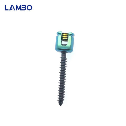 Parafuso pedicular veterinário 1.5/2.0/2.5/3.0/3.5mm, parafuso poliaxial para coluna, material de liga de titânio? Implantes Ortopédicos Veterinários