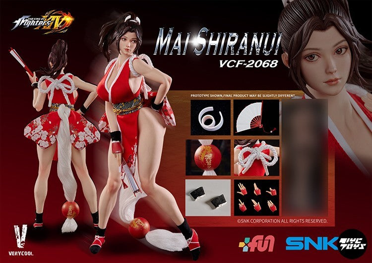 Em Estoque Genuíno VERYCOO VCF-2068 SNK King Of Fighters 14 Mai Shiranui 1/6 Escala Boneca Feminina KOF Modelo Colecionável Brinquedo
