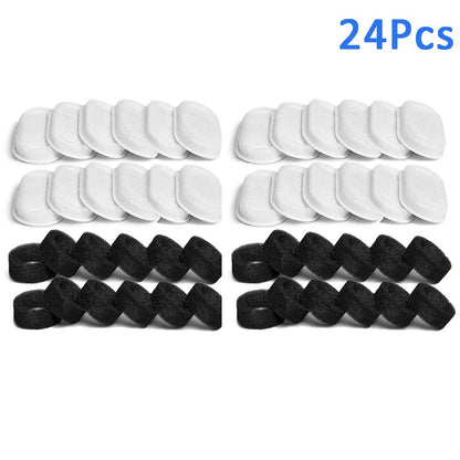 8/12/16/24pcs Cat Water Fountain Filters for 108Oz/3.2L Adjustable Water Flow Pet Water Fountain Cat Fountain Accessories