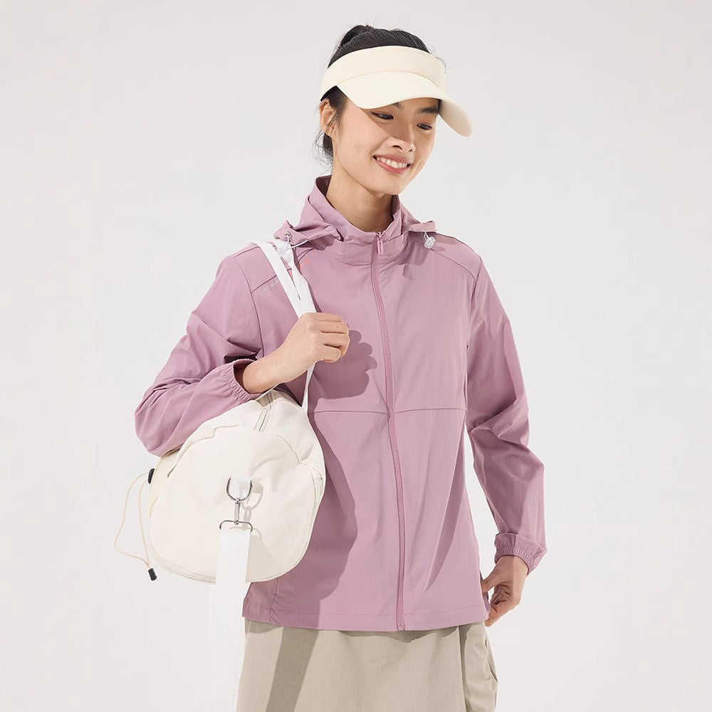 2025 new [new product upgraded skin clothing] high elastic sunscreen clothing men's and women's color contrast machine bag ice s