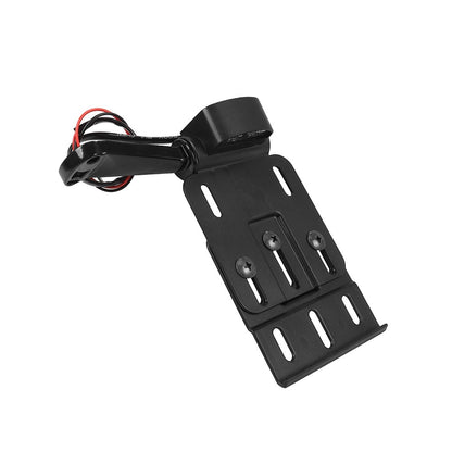 Para Harley Dyna Sportster 883 1200 XL 07-16 Suporte de Placa Lateral com Luz LED Dobrável Telescópica para Motocicleta