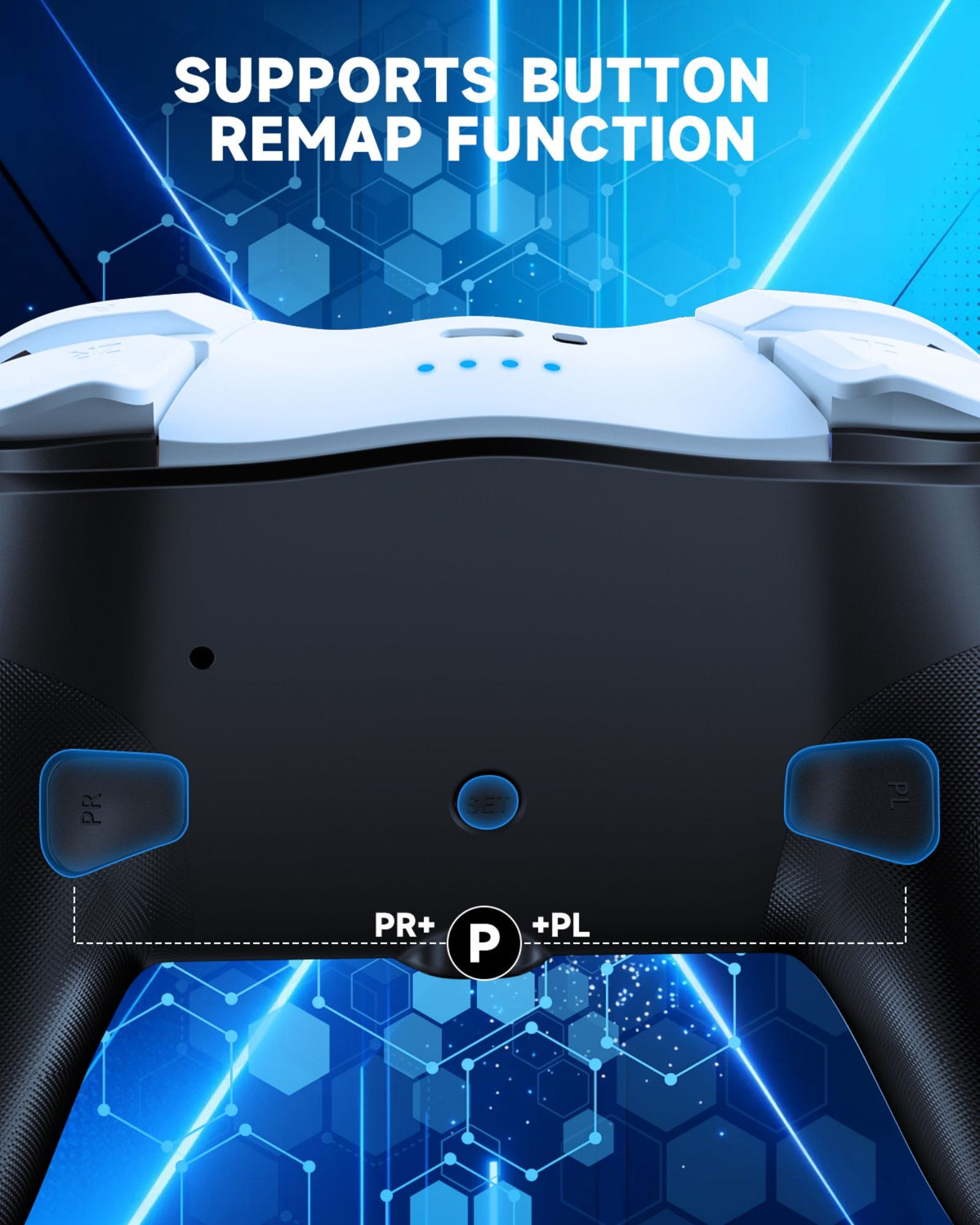 For Nintendo Switch 1 2 Joycon Controller Wireless RGB 9Axis Joypad,Gamepad Dual Shock Turbo/Marco Programable Game Pad Joystick
