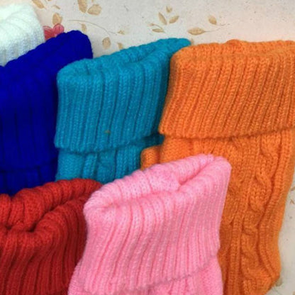 Roupa de Inverno para Cães, Roupa de Tricô para Animais de Estimação Pequenos e Médios, Casaco para Filhotes Chihuahua, Suéter para Cães Yorkshire, Ropa Perro