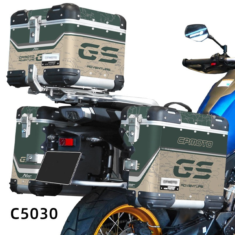 Adesivos de Motocicleta BIKE GP para CFMOTO 800MT N39° Conjunto de Adesivos Decorativos para Caixa de Ferramentas de Alumínio Baú de alumínio
