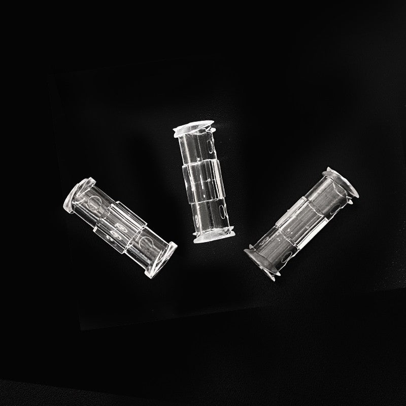 10-1000 unidades Conector de Seringa Luer União Dupla Embalagem Individual Adaptador Luer Lock Estéril Fêmea para Fêmea
