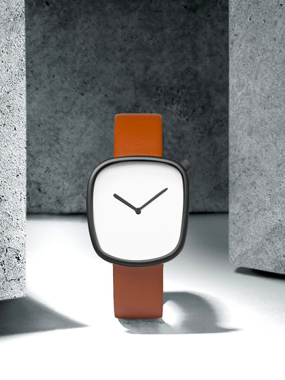 TOMI Watch Minimalist Men's Square Fashion Ultra thin Watch Minimalist Women's High Quality Elegant Quartz Watch Clock Gift