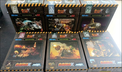 Kit de Modelo Metal Slug X Hot New Release em Estoque - Pequena Escala Tanque/Avião/Caminhão DIY com Figuras de Soldados Cativos