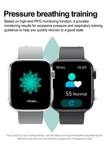 Smartwatch Versão Global Masculino Feminino HD AMOLED Display Frequência Cardíaca Chamada Bluetooth Rastreamento GPS Relógios Inteligentes Esportivos à Prova d'Água