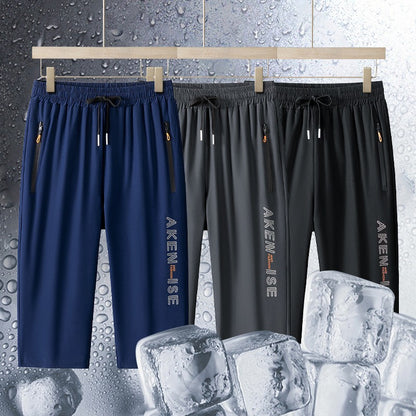 New Fashion Sports Shorts Men Breathable Quick Dry Men's Short Pants Men Breathable Elastic Waist Shorts Male Bottom Black XXXL